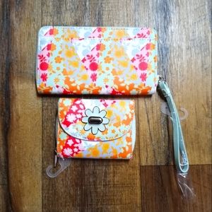 Floral Wallet Bundle Set